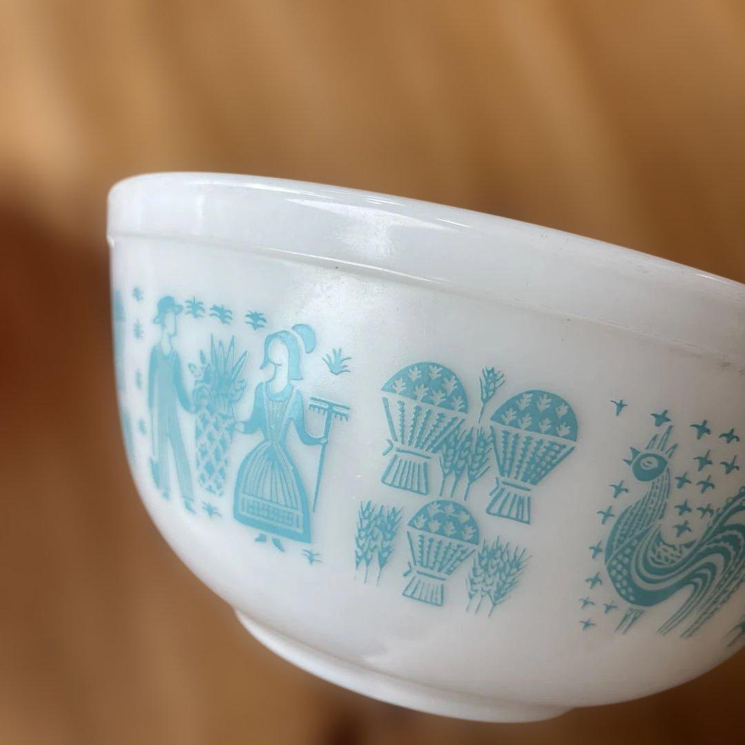 オールドパイレックス　ボウル　３点セット