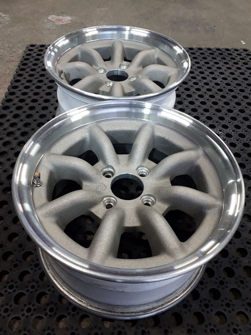 ワタナベアルミホイール4穴100SSRハヤシレイズロードスターナベツラ