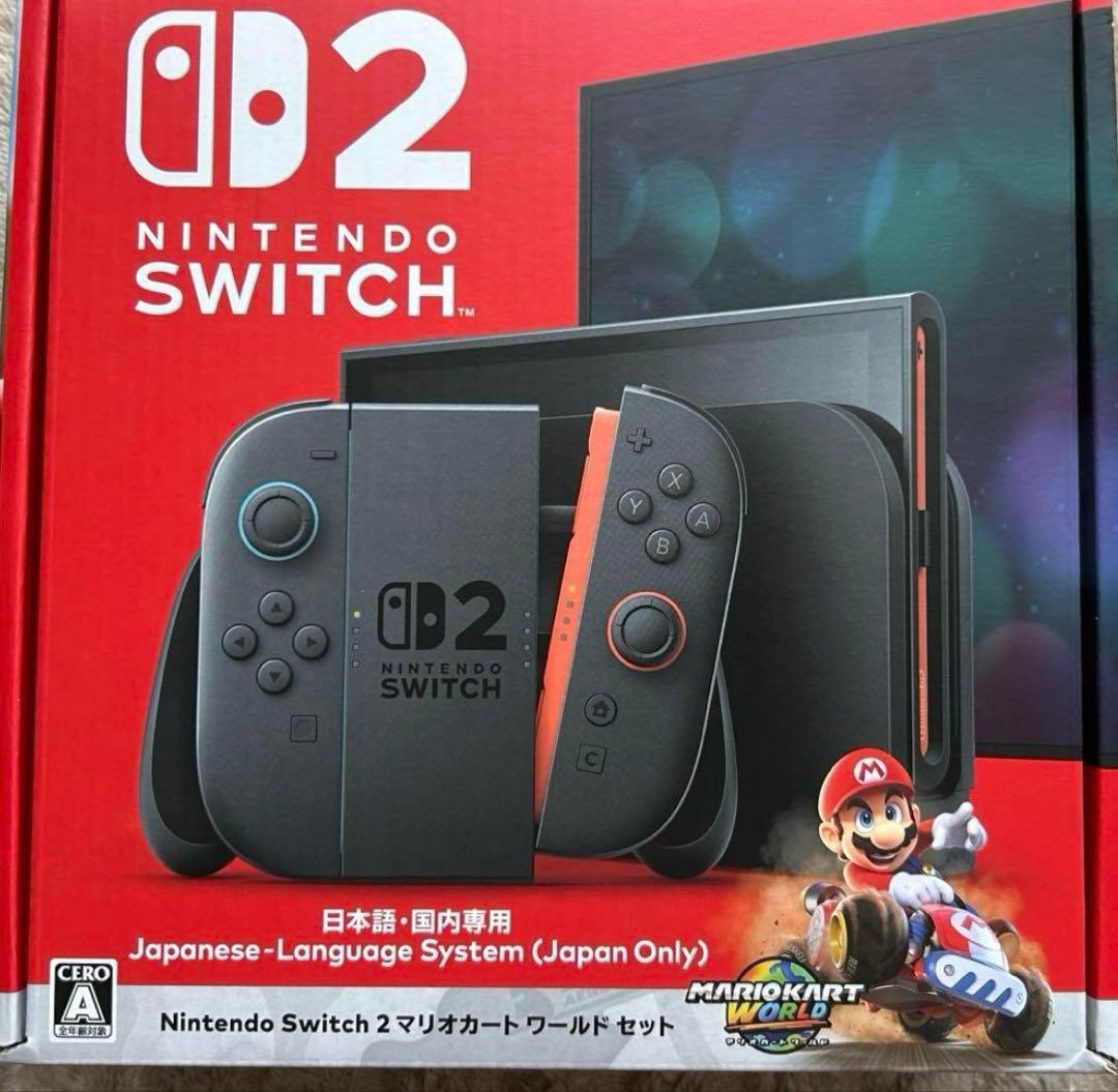 Nintendo Switch2　マリオカートセット（日本語・国内専用) 本体