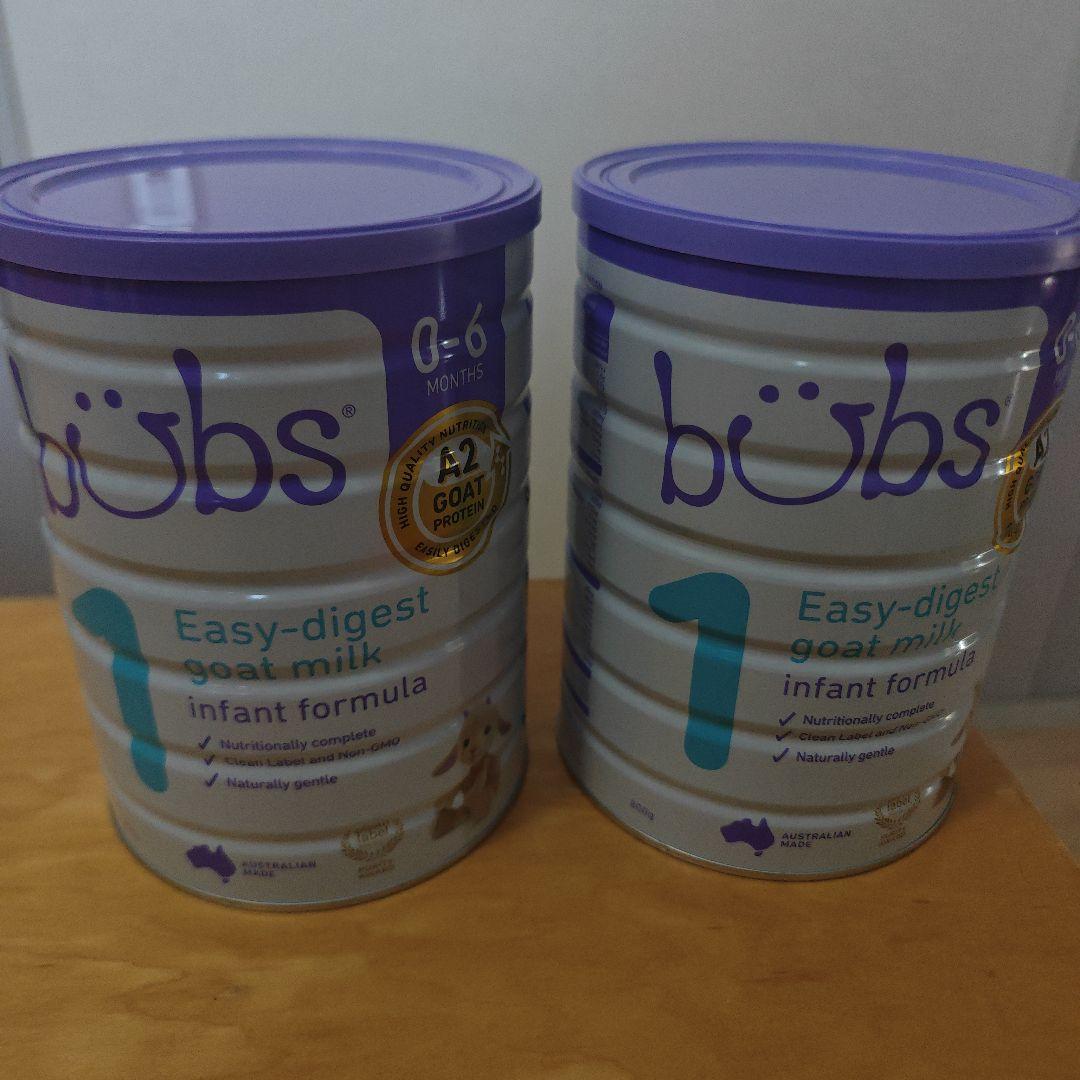 bubs 粉ミルク 1 （2缶セット）