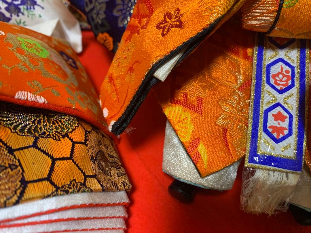 【希少品】本練頭　雛人形　15体　未使用保管品　説明書　小道具　雛飾り　手彫り