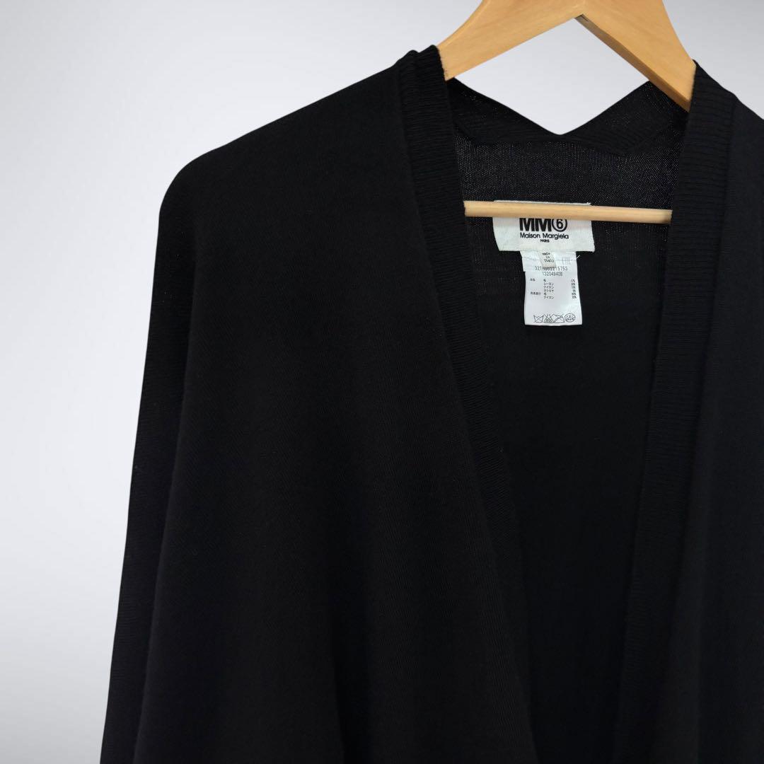 ら*だ様 MM6 Margiela メゾンマルジェラ　ポンチョ　フリンジ　カシミ