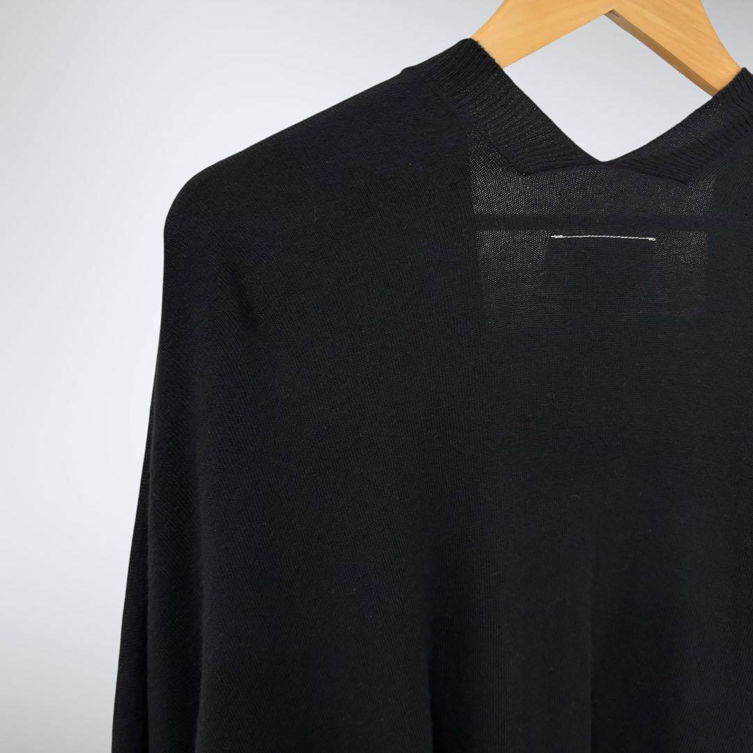 ら*だ様 MM6 Margiela メゾンマルジェラ　ポンチョ　フリンジ　カシミ