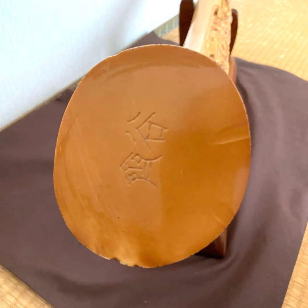 【送料無料】象牙風　七福神　置物　台付