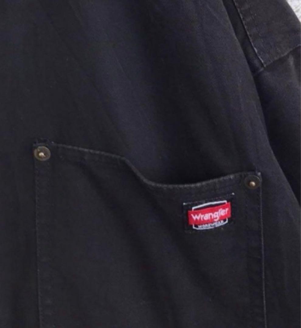 ラングラー ミシガンチョアコート ワークジャケット カバーオール ブラック