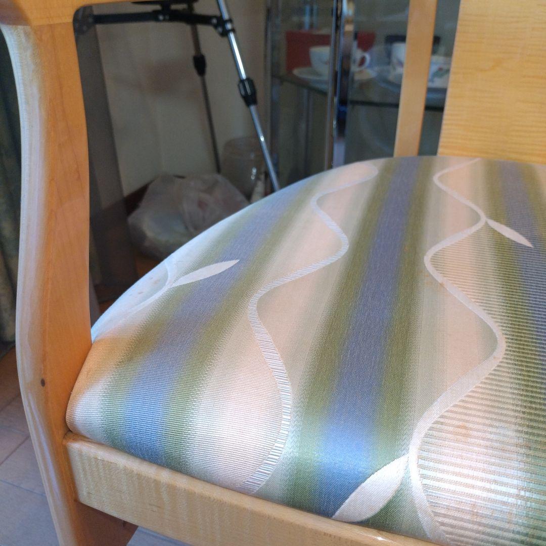 松創 マツソウ 大塚家具 シカモアメープル アームチェア ダイニングチェア 1脚