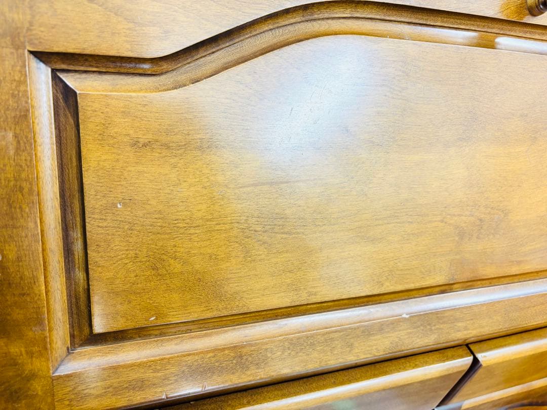 旭川家具 大雪木工 ライティングデスク ビューロー 書斎机