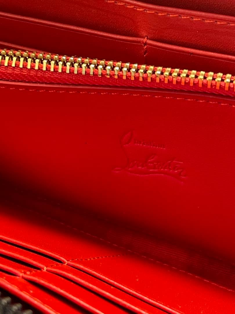 クリスチャンルブタン ラウンドファスナー長財布