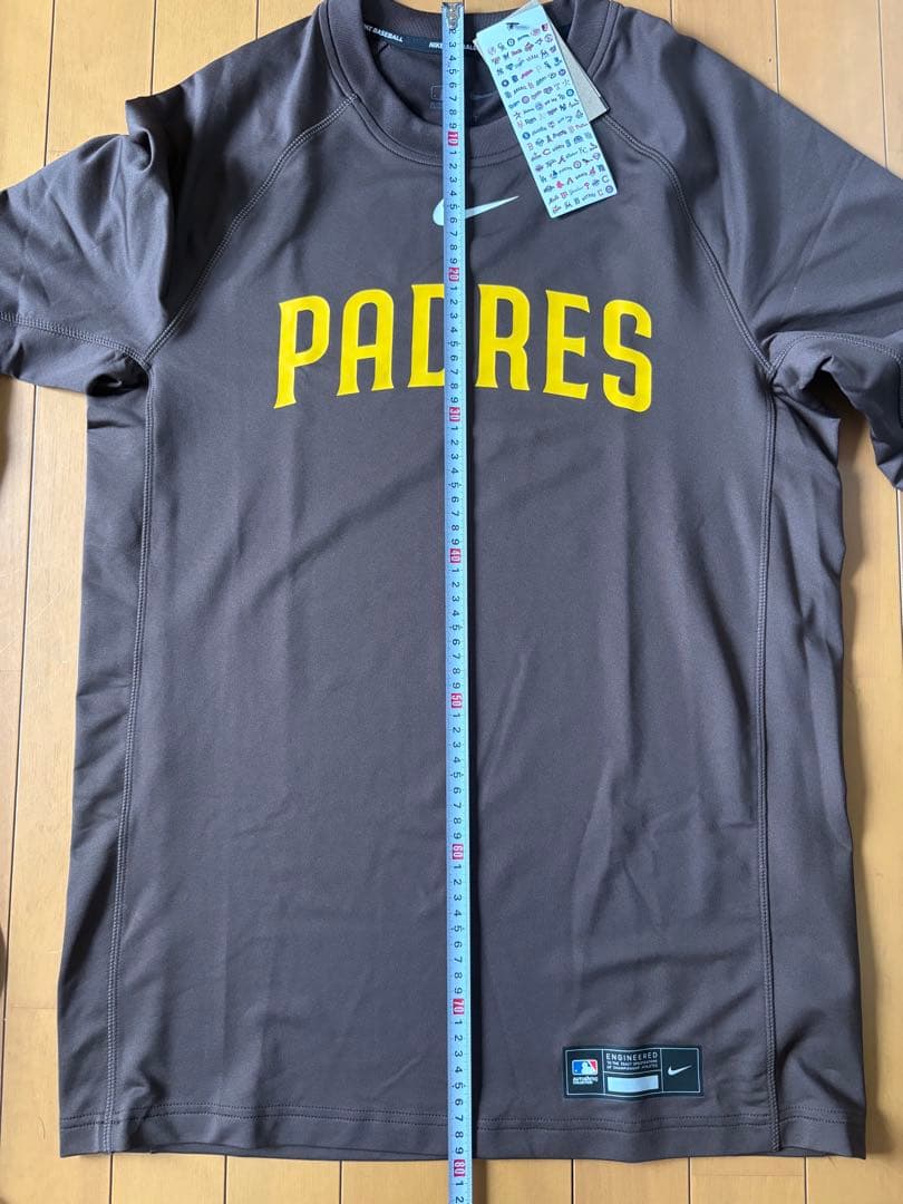 NIKE MLBメジャーリーグ 長袖Tシャツ ロンT サンディエゴ・パドレス