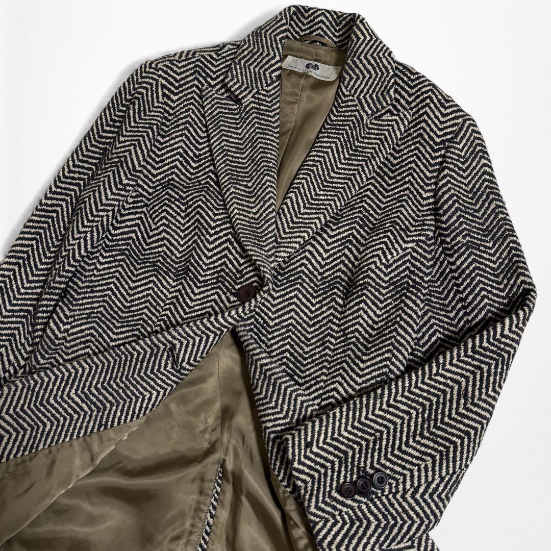 80s Dries Van Noten ヘリンボーン テーラードジャケット
