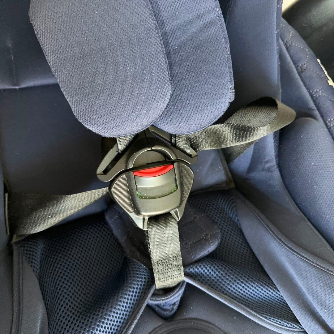 Aprica 車用チャイルドシート ネイビー ISOFIX対応