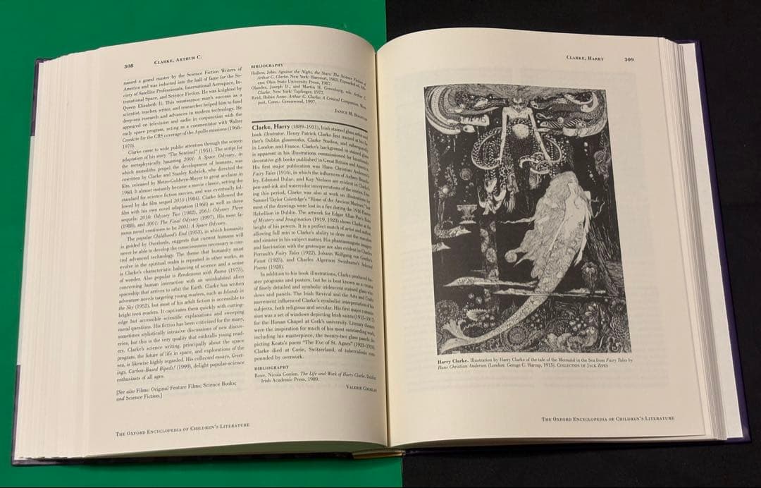 洋書　オックスフォード児童文学百科事典　全4巻セット