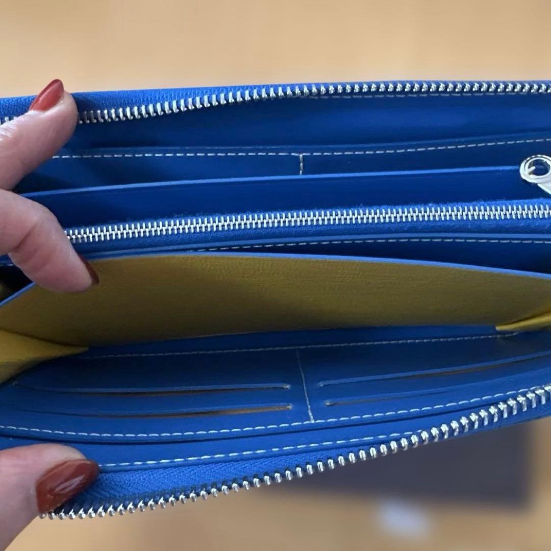 GOYARD ブルー長財布