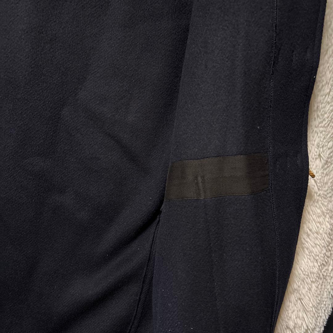 グローバーオール✨　ダッフルコート　白タグ　ネイビー　ウール　XL