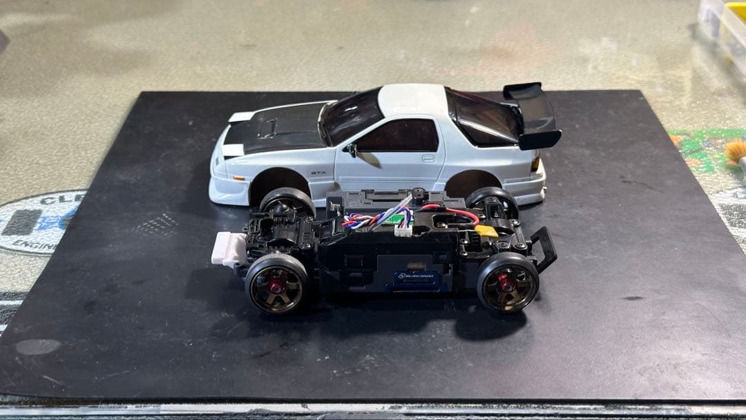 京商 ミニッツ AWD RX-7 FC AE86 頭文字D ブラシレスセット