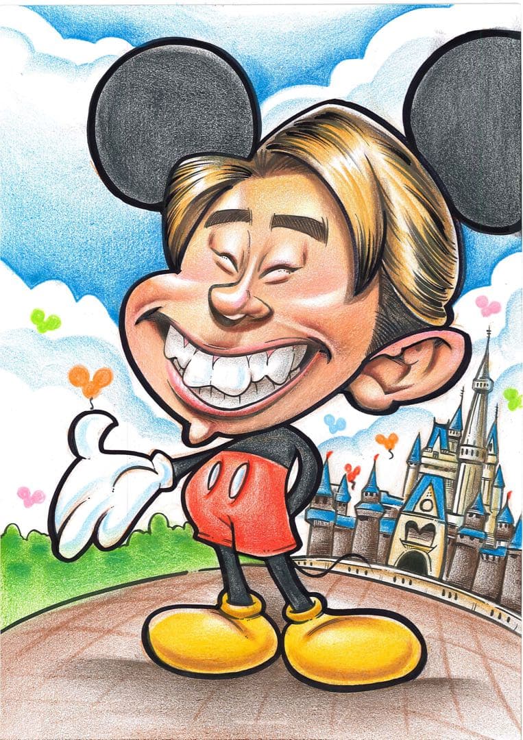 世界で1枚のオーダーメイド似顔絵★アレンジok★還暦★衣装ok★感謝の気持ち