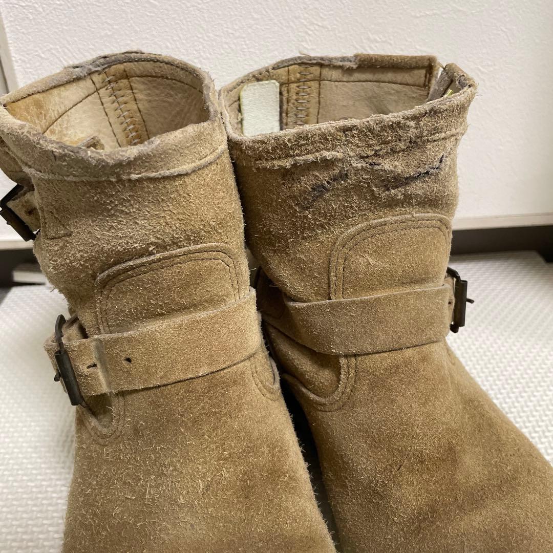 Chippewa ベージュ エンジニアブーツ