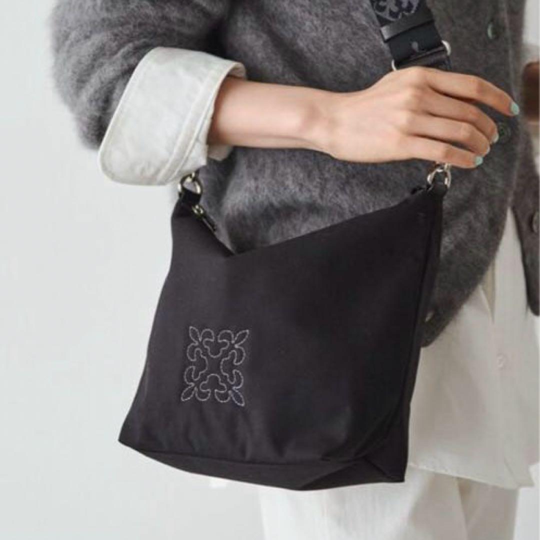 美品＊ラシット コーデュラナイロン2WAYシンプルショルダーバッグ