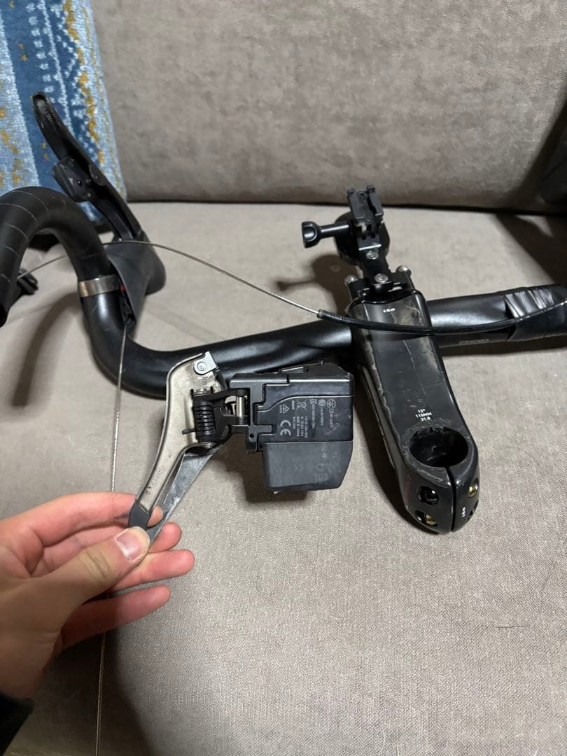 ど*ら様 sram red etap zippステム380ハンドルセット