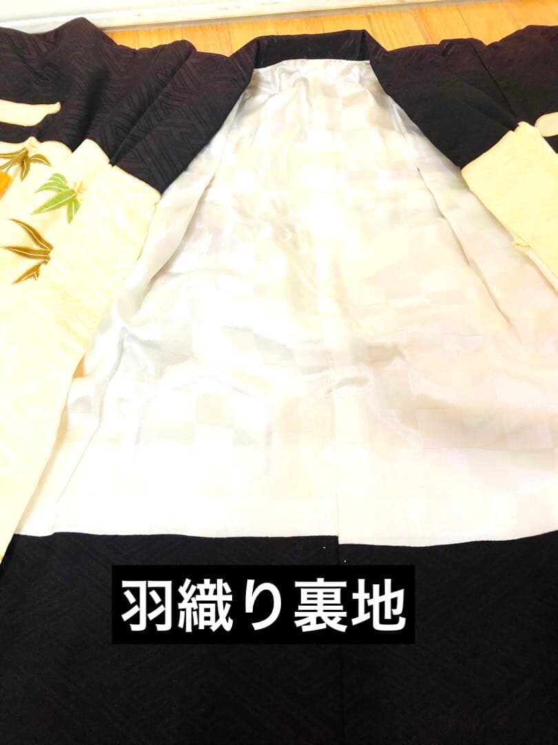 七五三 五歳‼️鷹 荒波 金彩❤️深紫にクリーム系 完全フルセット‼️家から揃える無し