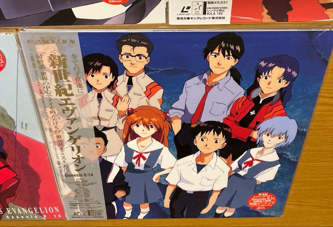 新世紀エヴァンゲリオン LD 劇場版 BOX ＋ TVシリーズ 14枚 完全版