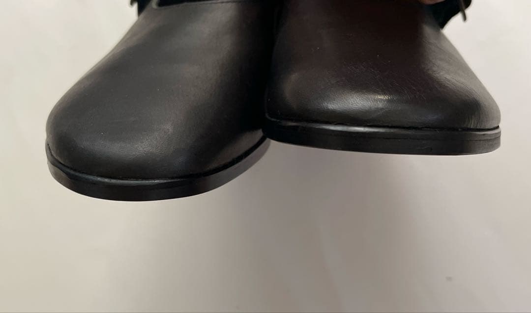 a. エードット　大橋歩さん　ワンストップ2 レザーシューズ 23cm 黒