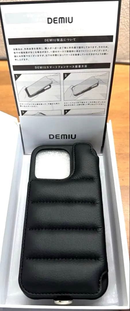 DEMIU BALLON iPhone16pro デミュウブラック