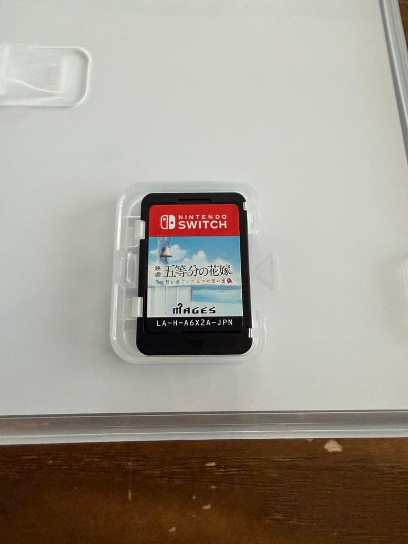 Switch 五等分の花嫁 [通常版]ゲーム3点セット　ミニフォトステッカー付き