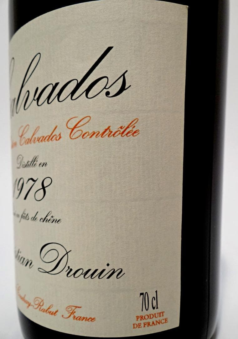 Christian Drouin Calvados カルヴァドス 1978年