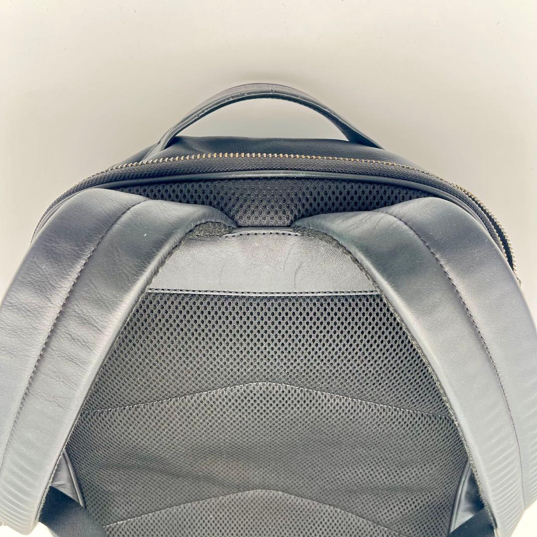 COACH コーチ グラハム バックパック A4 PC可 レザー リュック 黒