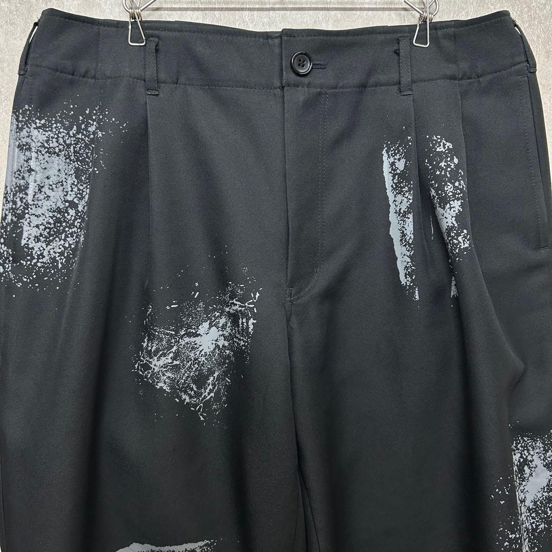 【山口一郎着用モデル】コムデギャルソンシャツ ペイント セットアップ M 黒