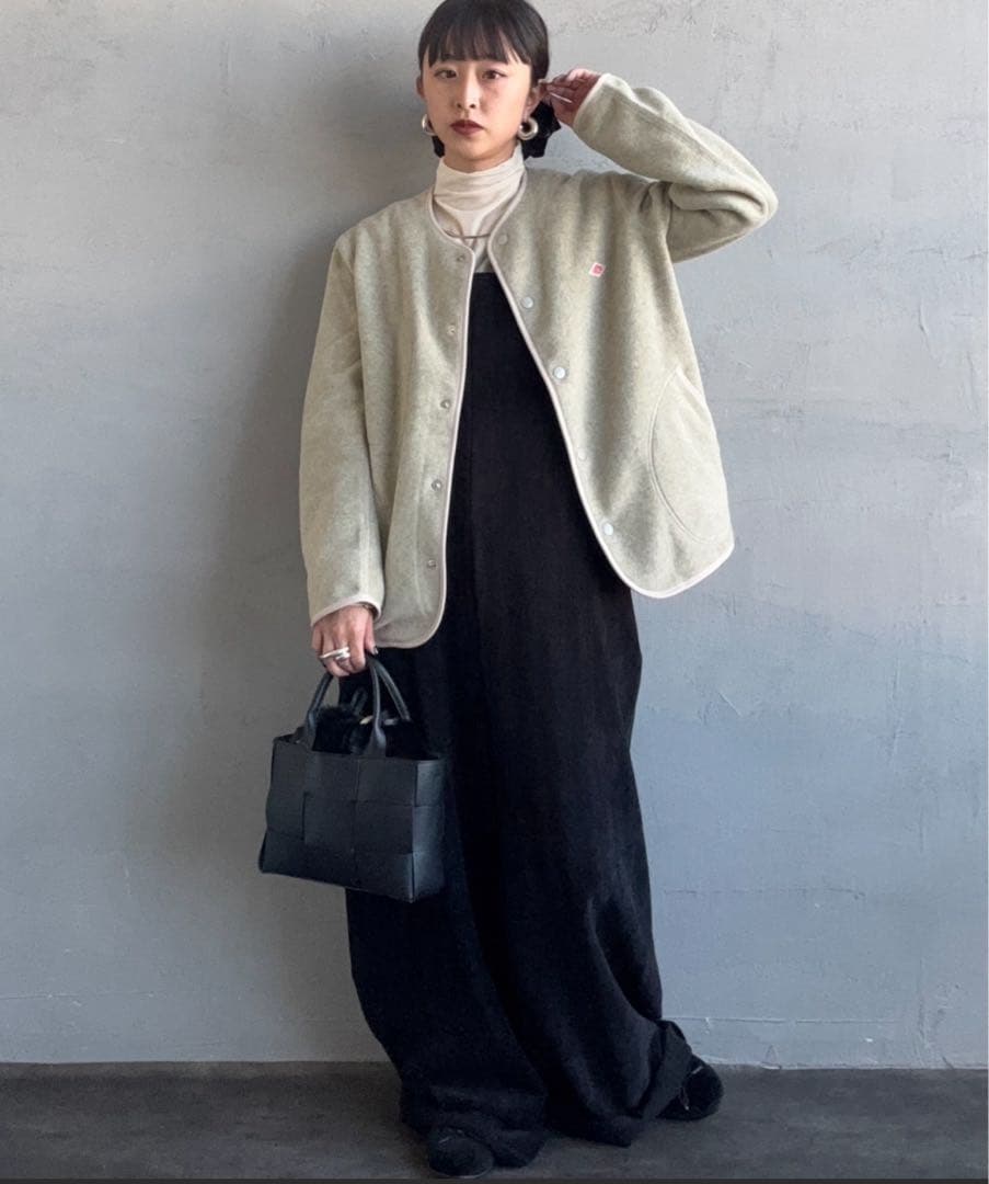 [DANTON/ダントン] フリースノーカラージャケット　34