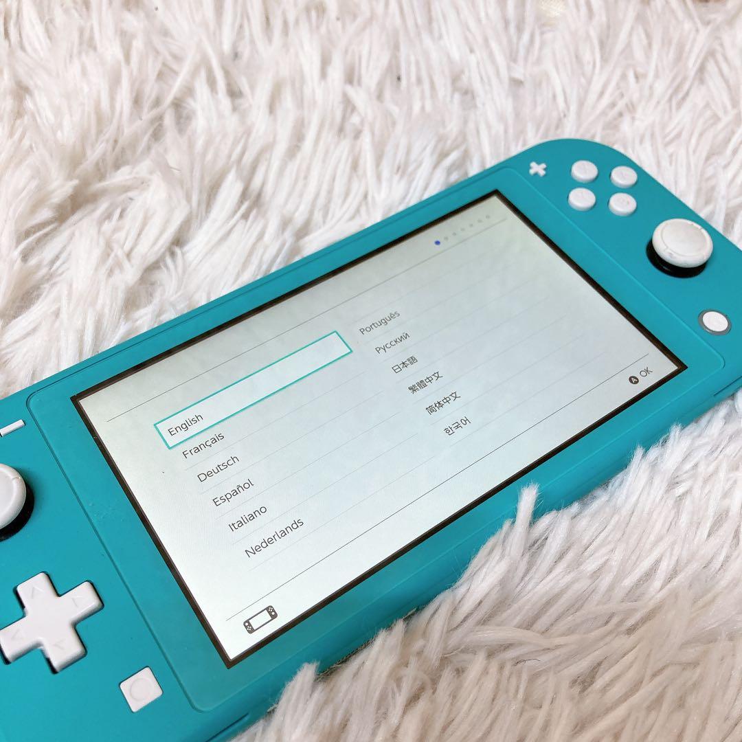 Nintendo Switch lite ターコイズ　本体