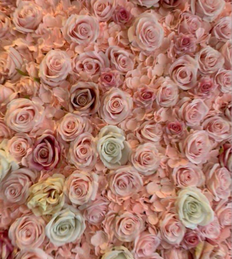 アーティフィシャル　フラワー　壁　デコレーション 造花　受付　インテリア