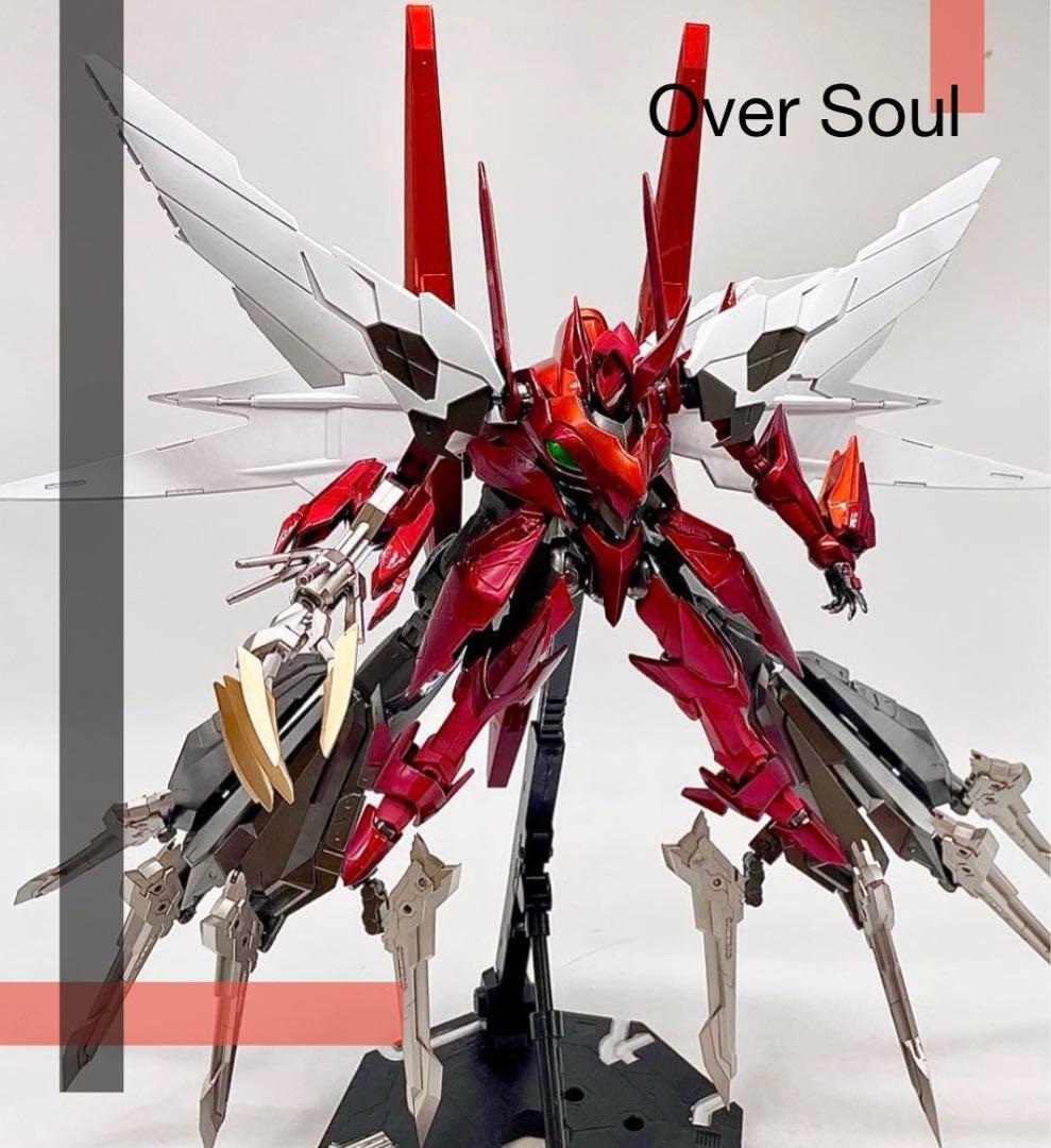 【甲縛式オーバーソウル 黒雛】紅蓮聖天八極式 改造 全塗装 完成品 改造ガンプラ