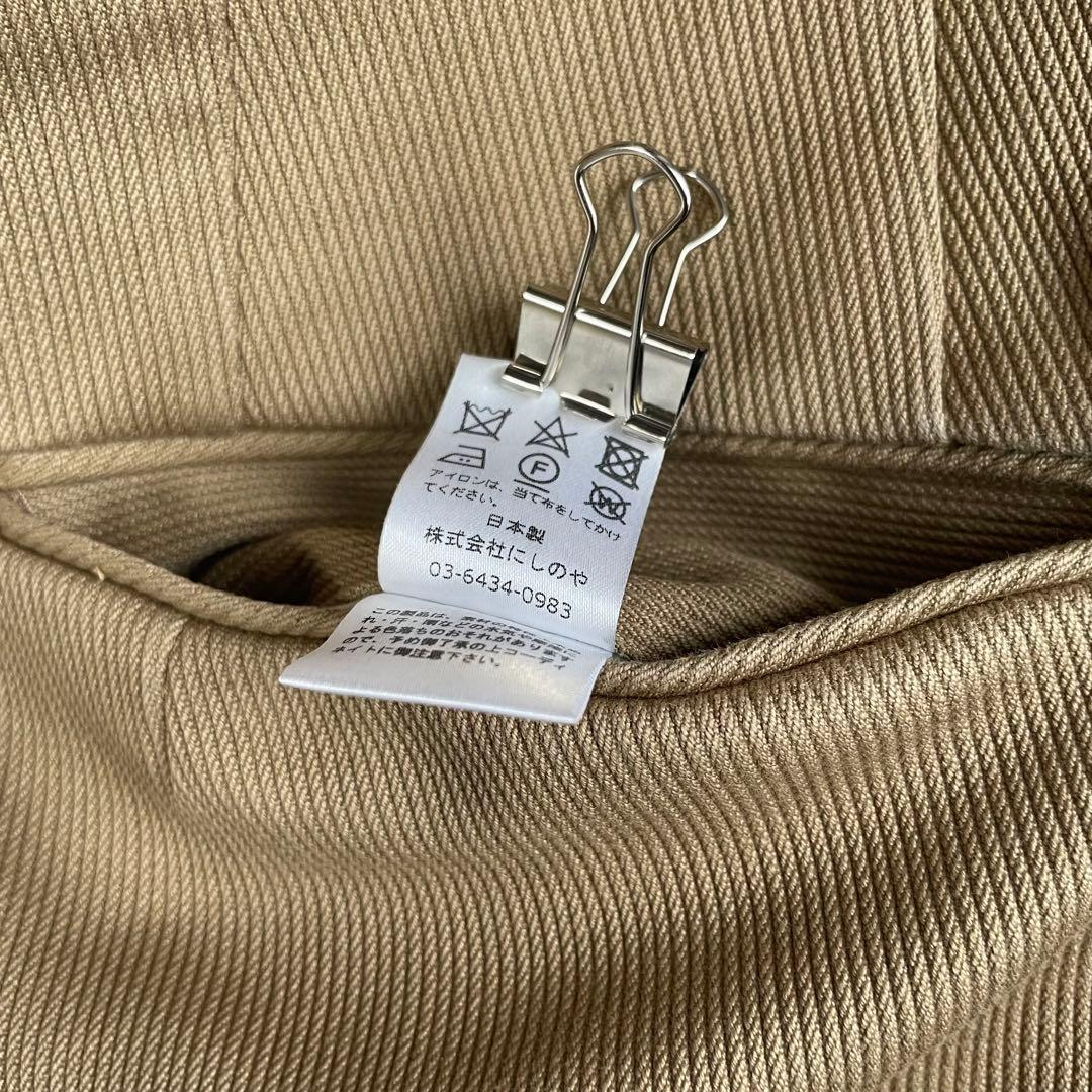 【極美品】NEAT コットンピケ テーパードタイプ ベージュ サイズ44