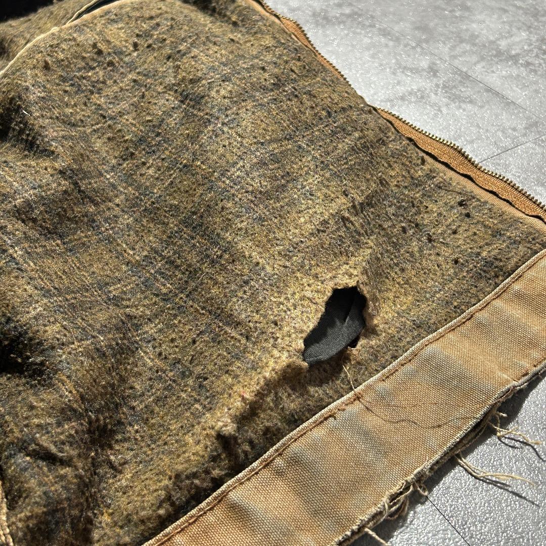 00s メキシコ製 ブラウン カーハート デトロイトジャケット ダックL