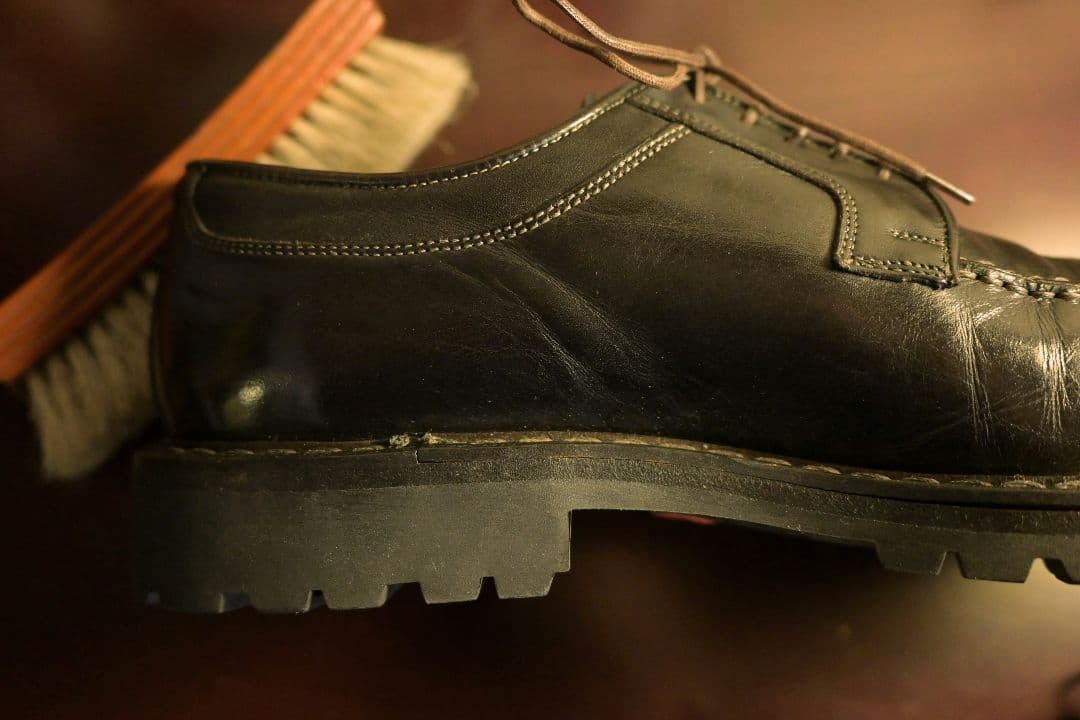 靴 LENDVAY & SCHWARCZ Apron Front Derby 2