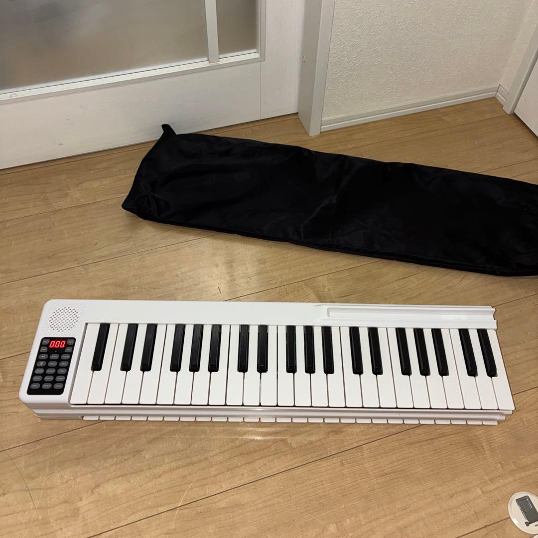 電子ピアノ キーボード 88鍵盤 コードレス 折りたたみ式 ON-THE-GO