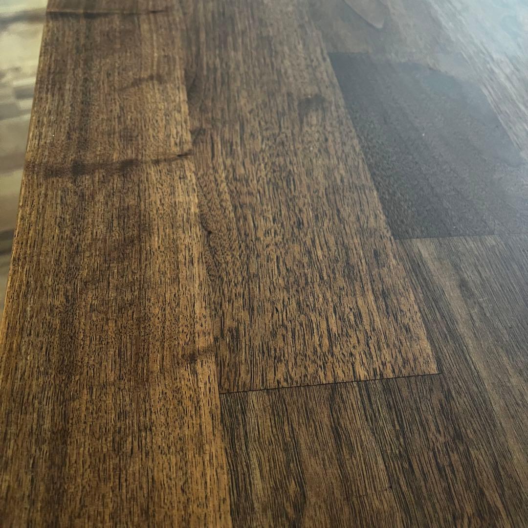 無垢材 ウォールナット ダイニングテーブル 蜜蝋 1600×800