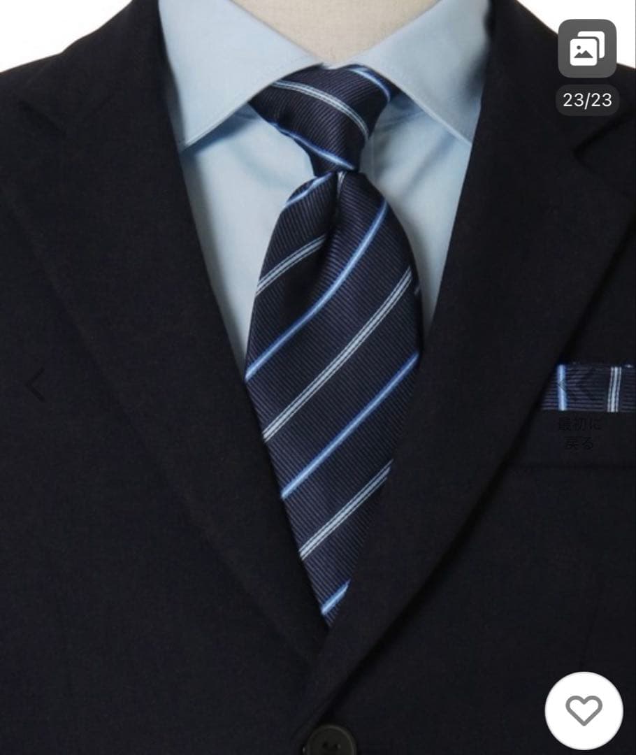 ショパン　セレモニースーツセット キッズ　ネイビー スーツ 160cm