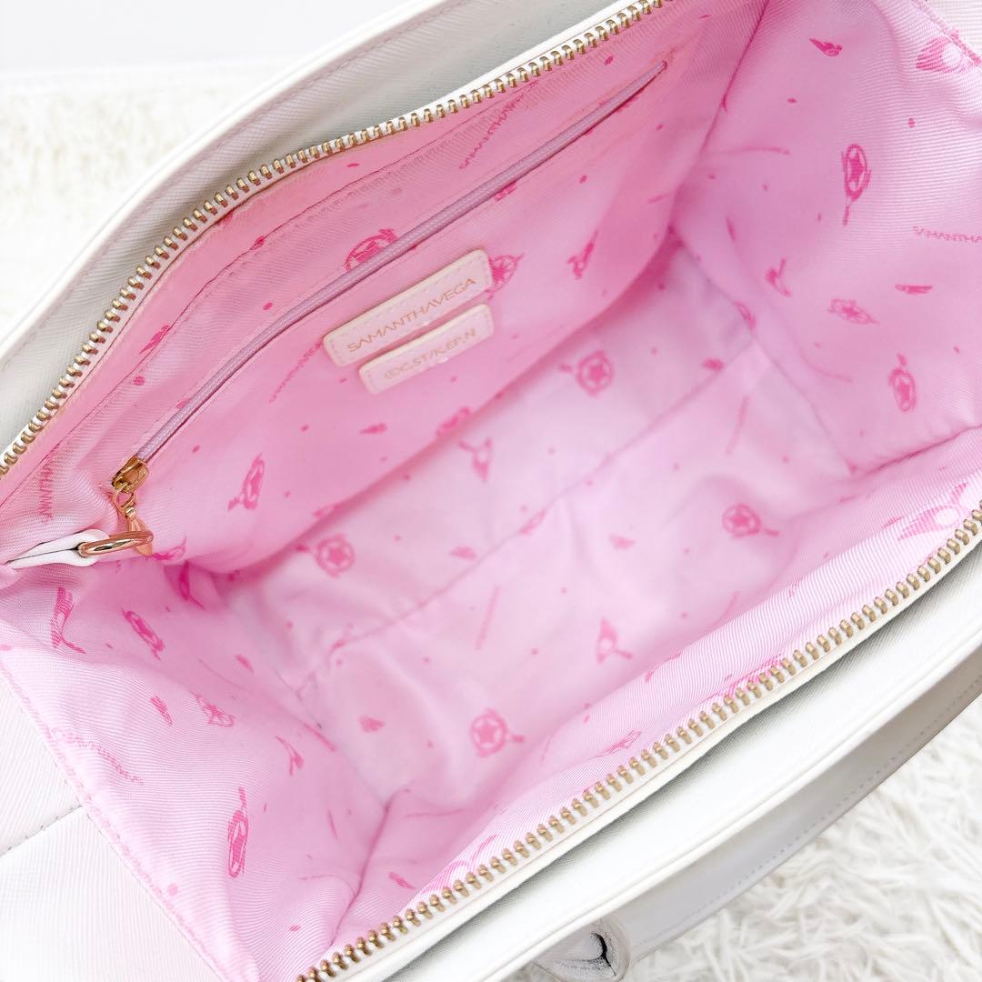 希少✨SAMANTHAVEGA フリル2wayバッグ 白 カードキャプターさくら