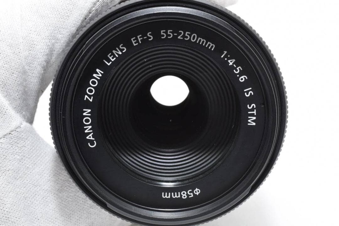 【実用美品】キヤノン EF-S 55-250mm F4-5.6 IS STM