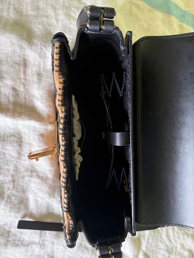 м*o様 ebagos エバゴス　カーフ・ショルダーバッグ