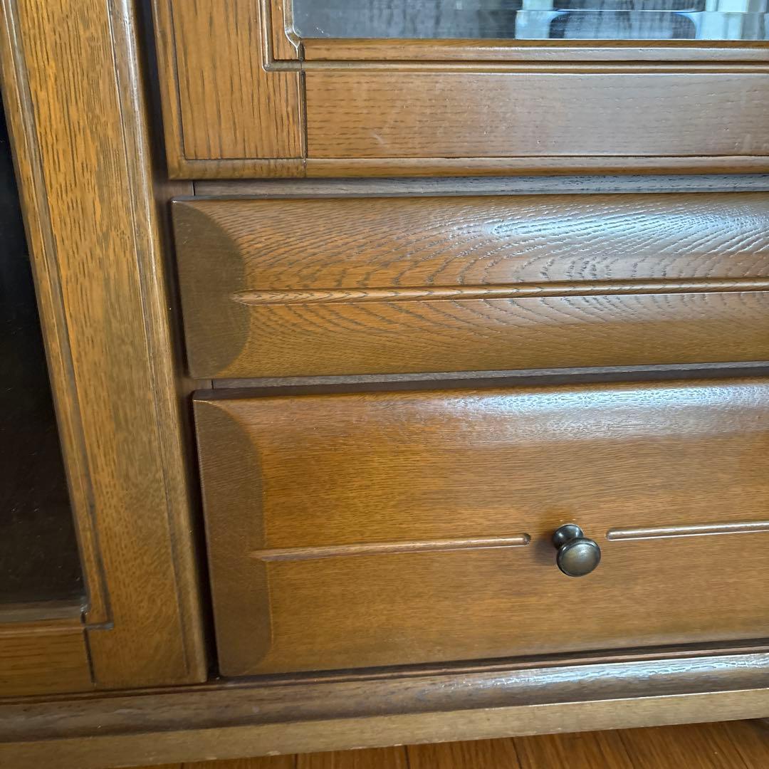 ❷高級家具　passionブランド　横型　カップポード飾り棚　ハイセンス　お洒落