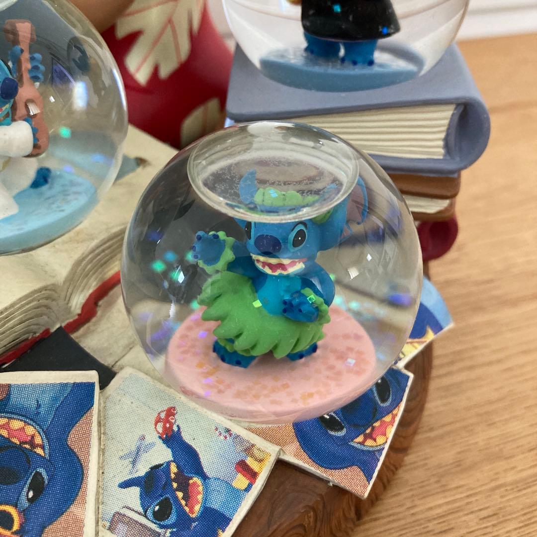 ☆レア☆ リロ＆スティッチ　スノードーム　ディズニーオークション限定500