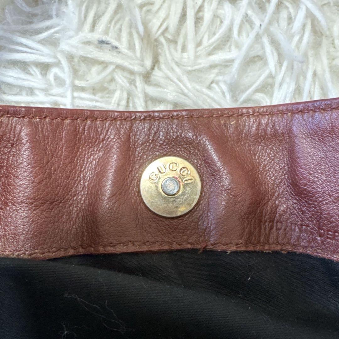 GUCCI BAMBOO グッチバンブー　2WAY ショルダーバッグ