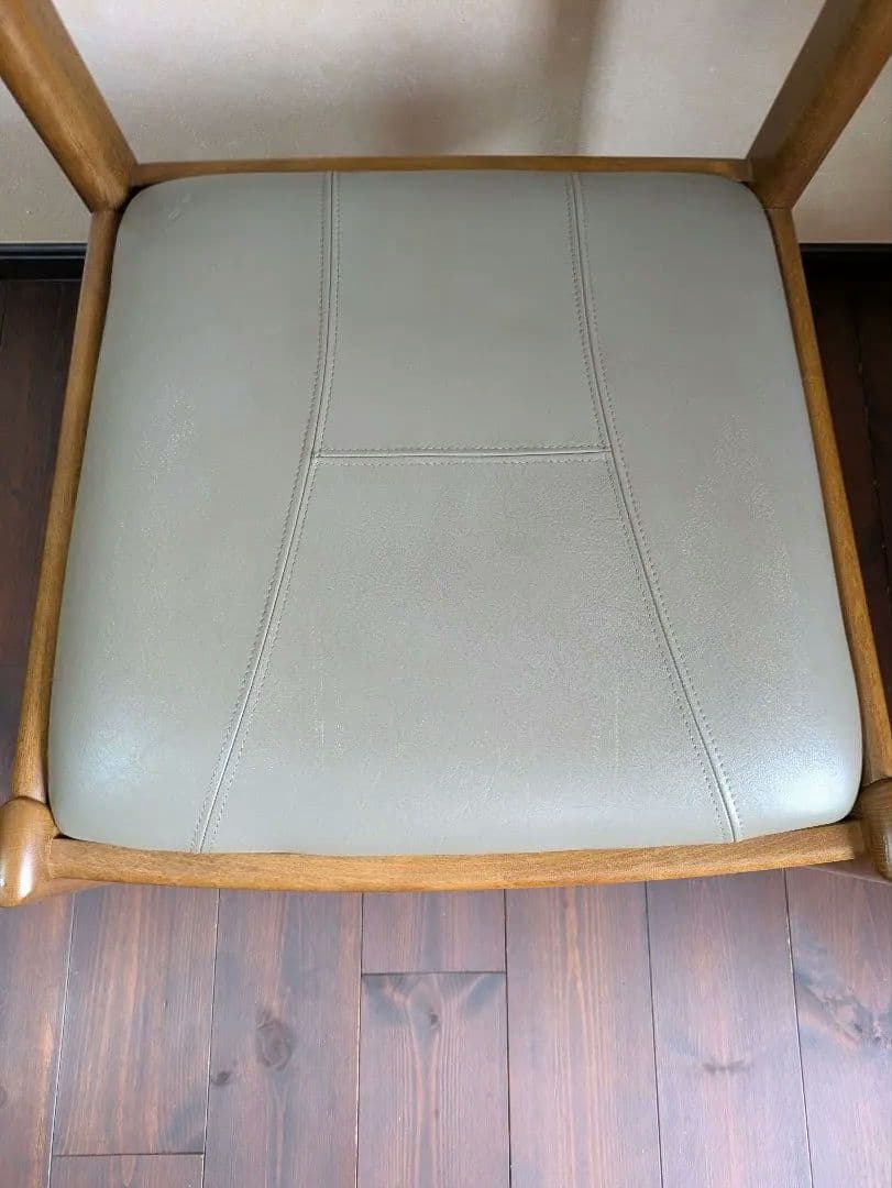 カリモク★ダイニングチェア★2脚セット★レトロモダン★送料無料　①②