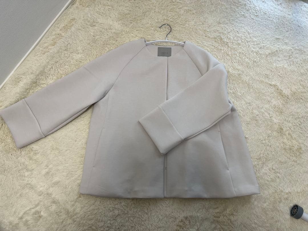 UNF/LO アンフィーロ　ダブルフェイス ショートコート　XL ウォッシャブル