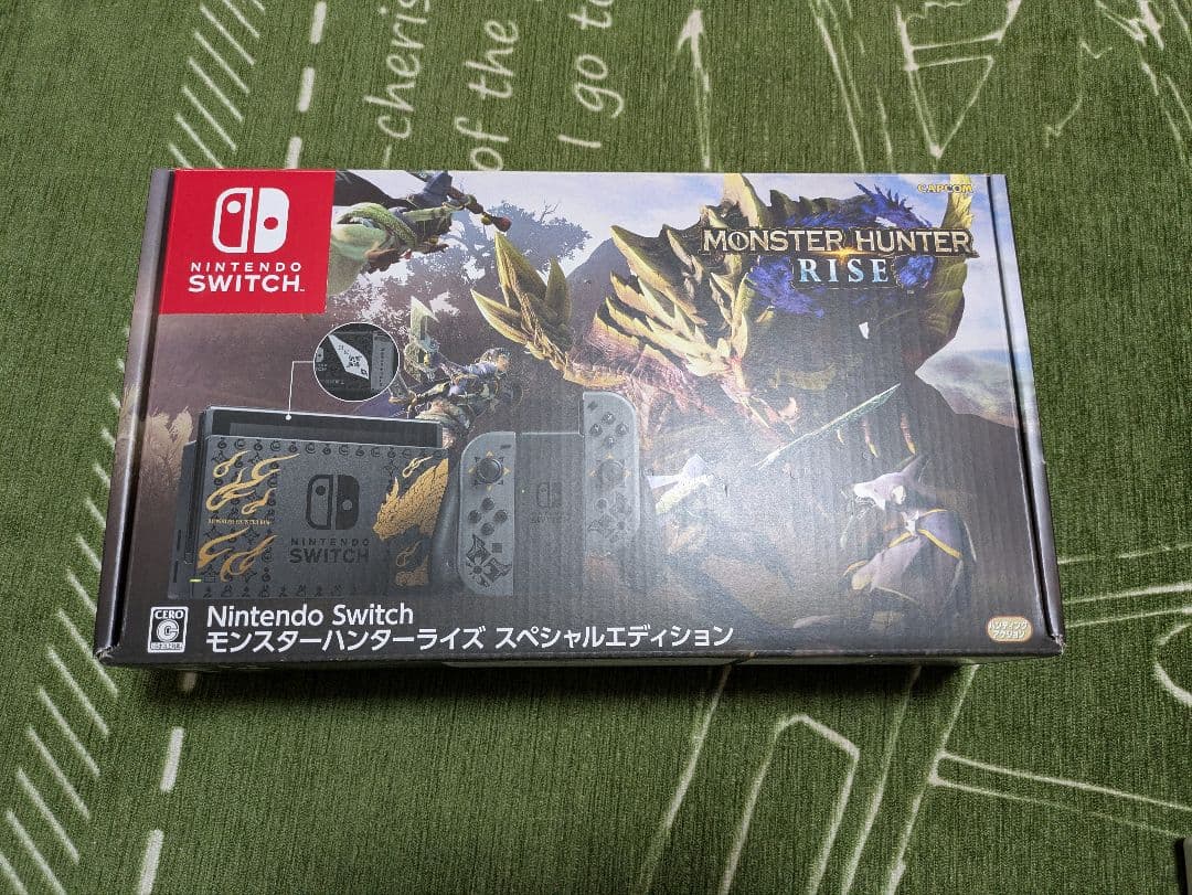 任天堂Switch本体 モンスターハンターライズエディション 　128GB付き